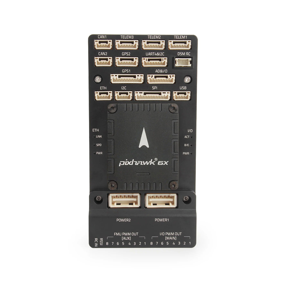 Holybro-Pixhawk-6X-ICM-45686-Autopilot-Flugregler-M9N--M10-GPS-fuumlr-Multi-Copter-RC-Drohne-2016251-12